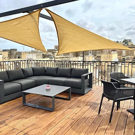 Florette 1br With Stunning Lounge Terrace By Arcobnb * Il-Furjana